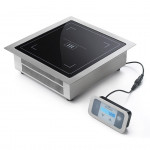 Built-in induction plate Model IH35BIC Power watt 3500 Useful surface mm 308x329