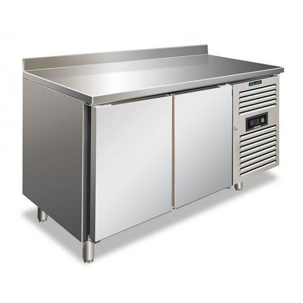 Ventilated refrigerated pastry counter with backsplash Model PXF2200TN Two doors