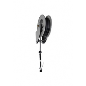 Varnished open hose reel with shower head (5m) MNL Model SR000000011A