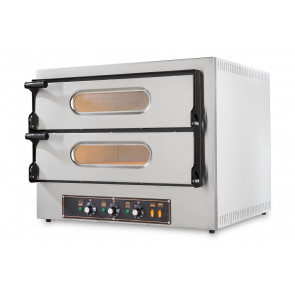 Electric pizza oven RI 2 cooking chambers Model KUBE2