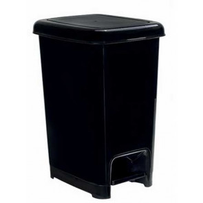 Pedal bin Black 10  LT SLIM MDL - Model 909811
