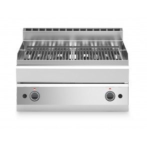 Stainless steel gas grill 2 cooking zones MDLR Model F6570GRGIT