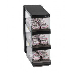Triple heated display for hamburger Model CBIN353