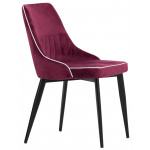 Indoor chair TESR Powder coated metal frame, velvet covering. Model 1693-F450