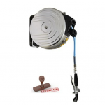 Stainless steel wall mounted hose reel for food sector (10m) MNL Model SR000000034A