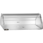 Neutral countertop display for Croissants and desserts Model VBE50 Openable doors on 2 sides
