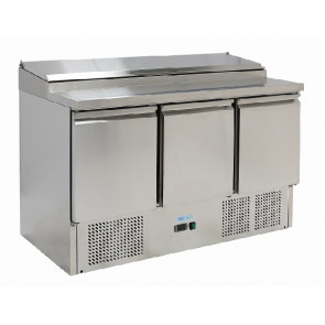 Static refrigerated Saladette ForCold Model G-PS300-FC stainless steel AISI 201 static GN 1/1