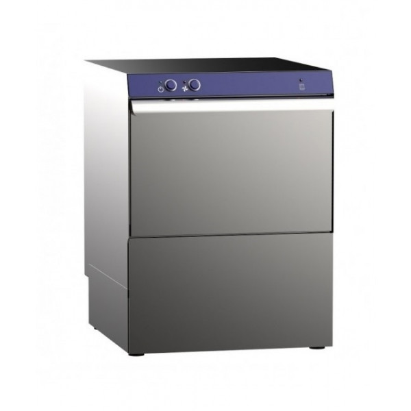 Electromechanical glasswasher SLS stainless steel AISI 304 Clearance 320 mm square basket 40X40 Model E40HECOCESTOQUADRO
