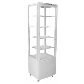 Ventilated refrigerated display\drinks display Model VRN235 BIANCA Glass door
