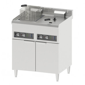 Double electric fryer CLN Power 12 x 2 kW Model CFP162B