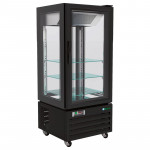 Refrigerated display Model G-LDC65B ventilated 4 glass sides