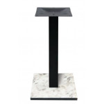 Indoor base TESR HPL compact table bases, tikness 20 mm, metal column, top plate (300 x 300 x 3 mm), adjustable feet Mode  271-HPQ405