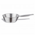 Conical casserole in stainless steel 18/10 Capacity lt. 1.6 Dimensions øcm. 20x6.5h Model 127-020