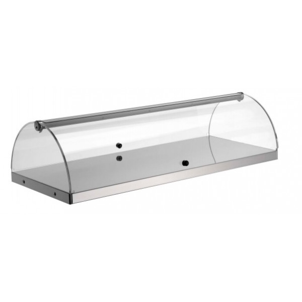 Neutral countertop display TP Model BN81 Sides and doors in plexiglass