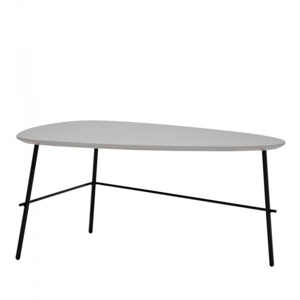 Indoor table TESR Powder coated metal frame, painted MDF top  Model 1678-SE10