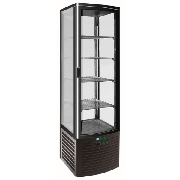 Refrigerated display Model G-LSC280B ventilated 4 glass sides
