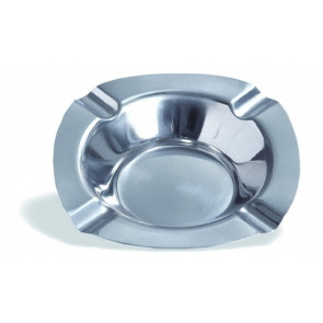 Stainless steel ashtray Dimensions mm. L 125 x P 125 x 25 h Model 429-000