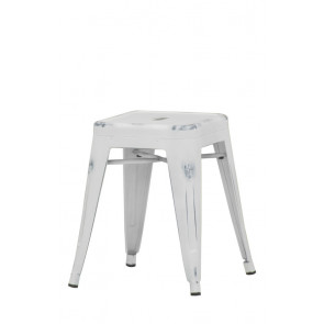 Indoor stool TESR Powder coated metal frame, antique look. Model 1832-BS18