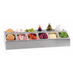 Stainless steel gastronorm display Neutral CLN Model CSBG1216R