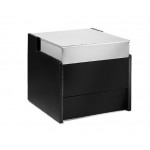 Cash register counter with side walls Zoin Granite top to be placed next to the displays counters Models Porthos Code TE070POG