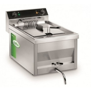 Electric fryer Countertop Model MFR12R with tap Power 9000 Watt