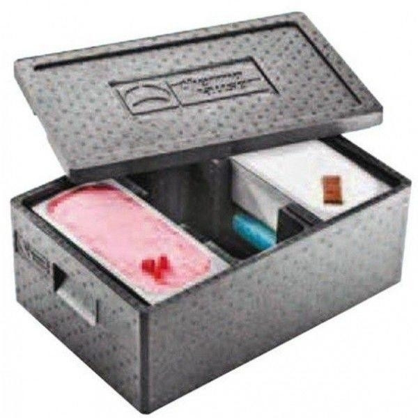 Isothermic polypropylene ice cream container holder  Model KRBGE165