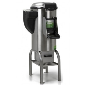 Potato peeler Model FP112 with waste filter drawer and high stand Monophase Loading capacity 18 Kg Hourly production Kg 500