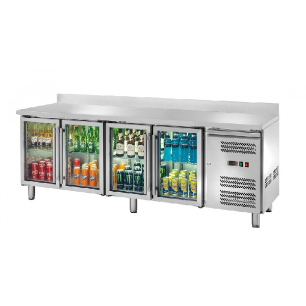 Ventilated refrigerated counter GN 1/1 Model AK4204TNG