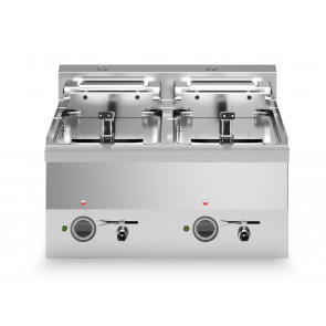 Electric fryer ECO 2 tanks MDLR Model F6060FRESE2V10T