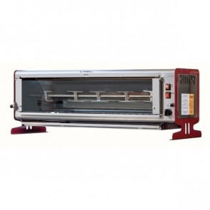 Electric vertical rotisserie ENG Capacity N. 6 Chickens N.1 stainless steel tubular spit 12 x 12 mm Model ELBA6PE