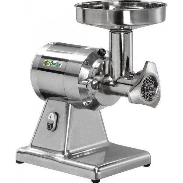 Meat grinder Model 12TS Extractable stainless steel grinding unit Hourly production: Kg/h 160 Meat entrance: Ø mm 52
