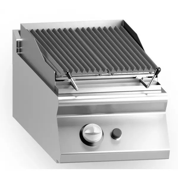 Gas lava stone grill 1 cooking zone MDLR Model CL9040GRLIT