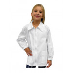 Pinocchio Pinafore 65% Polyester 35% Cotton WHITE available in different sizes Model 000600