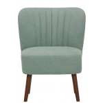 Indoor armchair TESR Wood frame, fabric covering Model 1712-DK65
