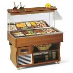 Refrigerated multideck buffet display Model Murale6M Static refrigeration Automatic defrosting Power W 810