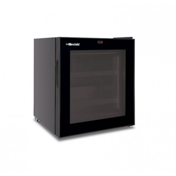 Countertop display freezer Model FR55FL BLACK Glass doors