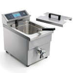 Induction fryer with tap Model KLONDIKE 8R Power 3500 Watt
