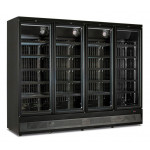 Refrigerated multideck Kli Model MR250TN4 BLACK 4 doors positive temperature