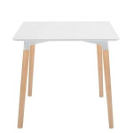 Indoor table TESR Steel and wood frame MDF painted top Model 939-K55