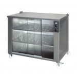 Electric island rotisserie ENG Model ISOLA84P Capacity N. 84 Chickens N. 8+4 stainless steel tubular spits mm 12 x 12
