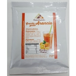 Powdered preparation already sweetened for SLUSH WITH ORANGE FLAVOUR Packs of gr 630 in cartons of 25 bags Model 511