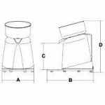 Electric juicer Model MERCURIO with Micro r.p.m. 320