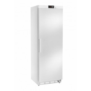 Stainless steel static refrigerated cabinet Model AKD400F White painted steel external structure with digital display