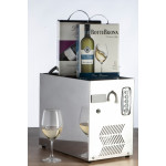 Cooled wine dispenser for BAG-IN-BOX GCE Model Totem