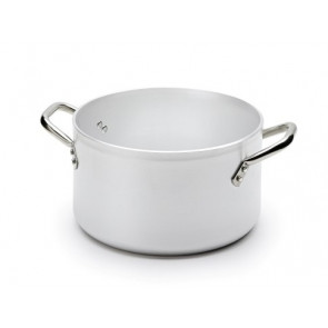 High Aluminium casseroles with two handles for induction kitchens Thickness 3 cm Model 290-2