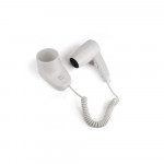 Hair dryer STK wall mount 1200W, 2 speed Power and air flow regulator Model HD21