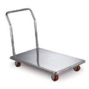 Stainless steel platform trolley SR Model 75010000