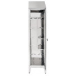 Brooms locker for pulls water made of stainless steel 304 IXP n.1 hinged door Model S5069605