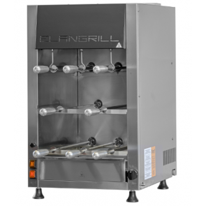 Gas Churrasco rotisserie ENG Model ChurrascoCM8G N.8 stainless steel swords