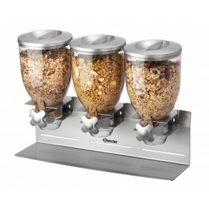 Cereal dispenser with triple mill Model 500379